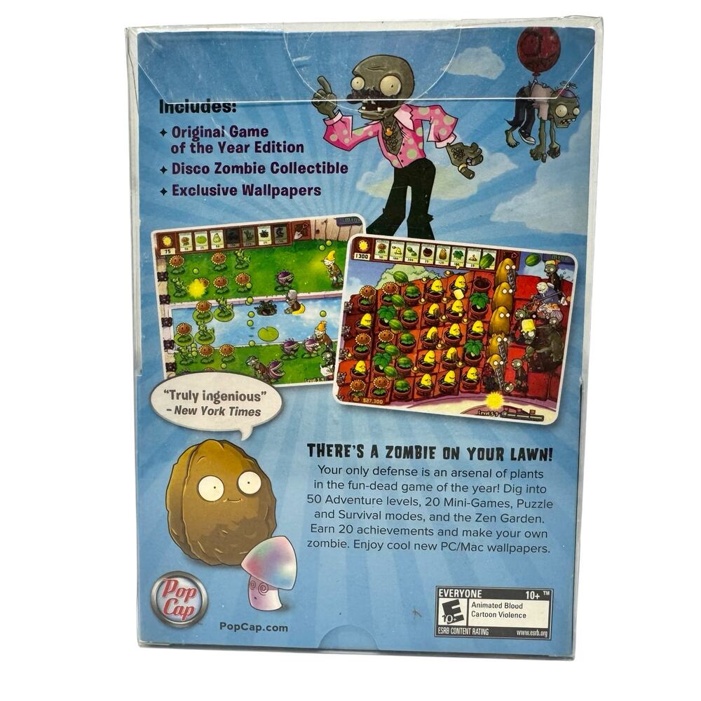 Plants vs. Zombies: Game of the Year - Limited Edition Disco Zombie NEW - Picture 3 of 5